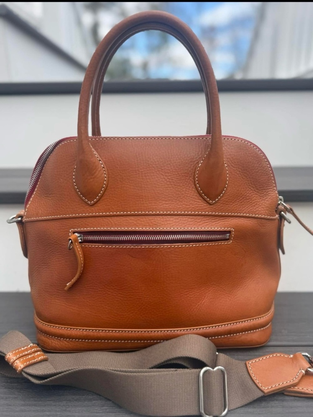 Dooney & Bourke Florentine Toscana Domed Satchel - Picture 2 of 4